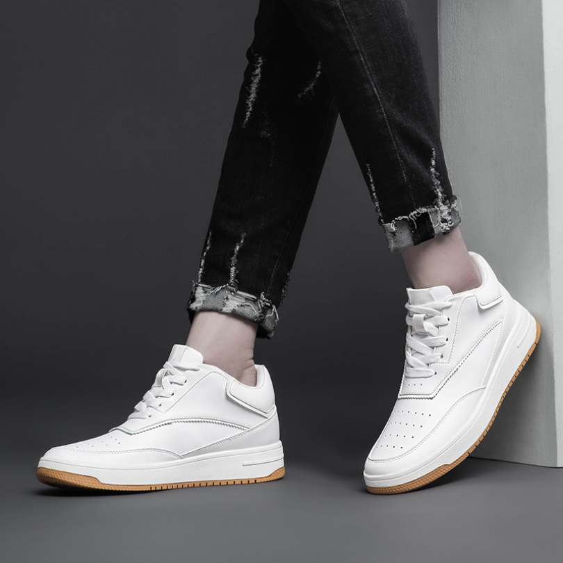 Zapatilla Casual Celeste con Altura +10 cm